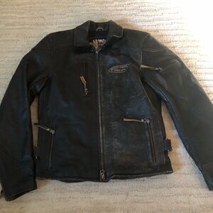 Harley-Davidson Black Leather Jacket size small